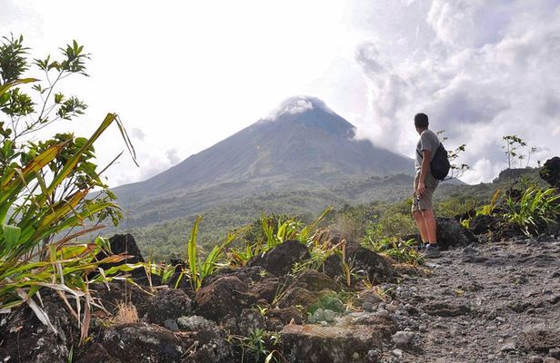 Hanging Bridges, Arenal Volcano, Waterfall, Hot Springs Full day