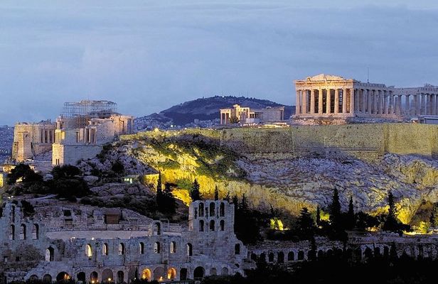 Athens Sunset Tour – Acropolis Site & Lycabettus Hill