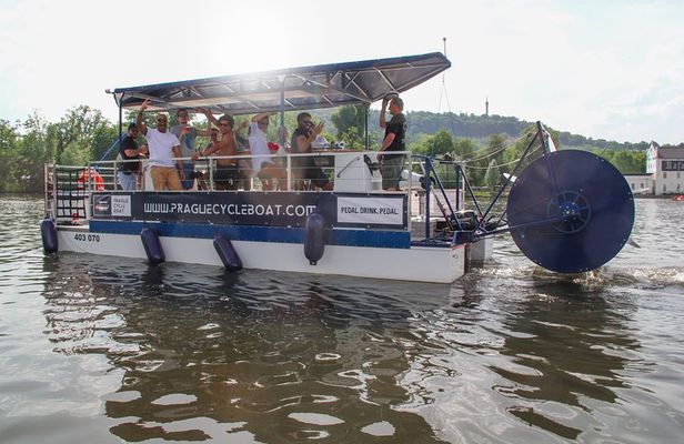 Prague Cycle Boat - The Swimming Beer Bike