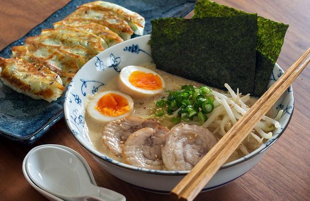 Cook Homestyle Ramen and Gyoza from scratch