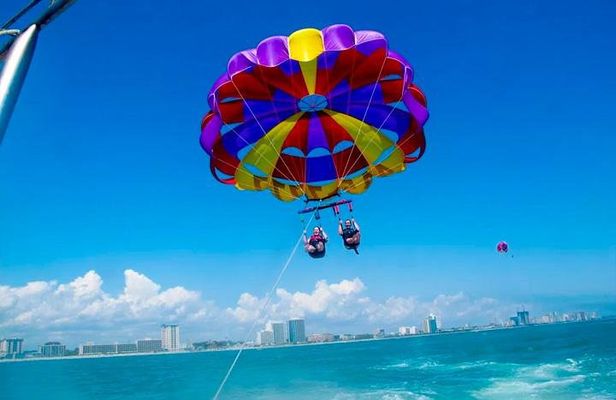Swim & Fly Day Trip in Cancun with Transportation