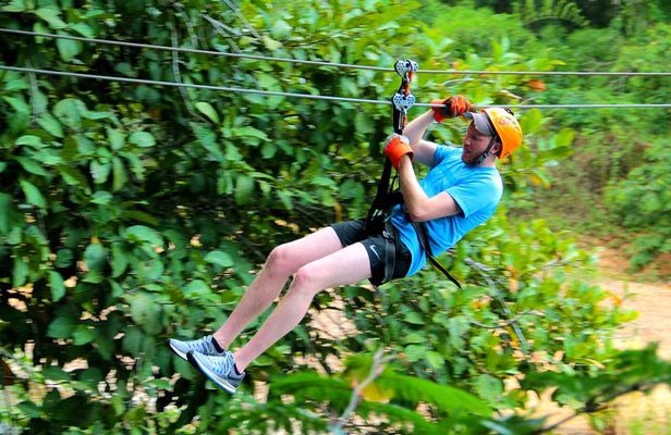 Private Jungle Zip Line Adventure From Belize City