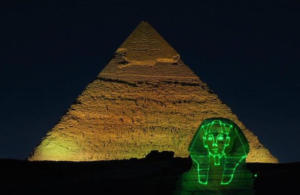 Pyramids Sound and Light Show with Private transfer
