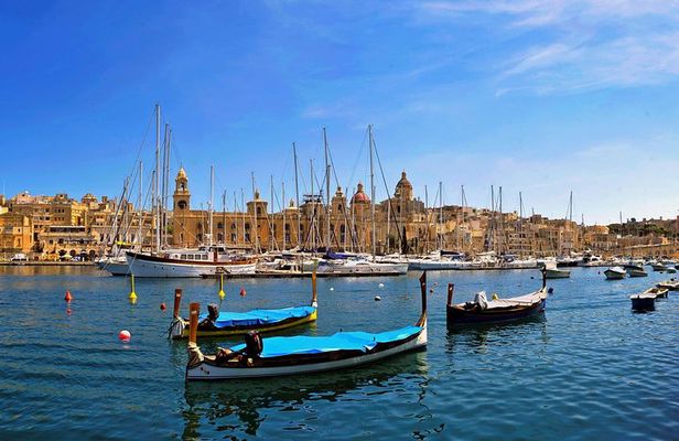 Three Cities guided tour including harbour boat tour