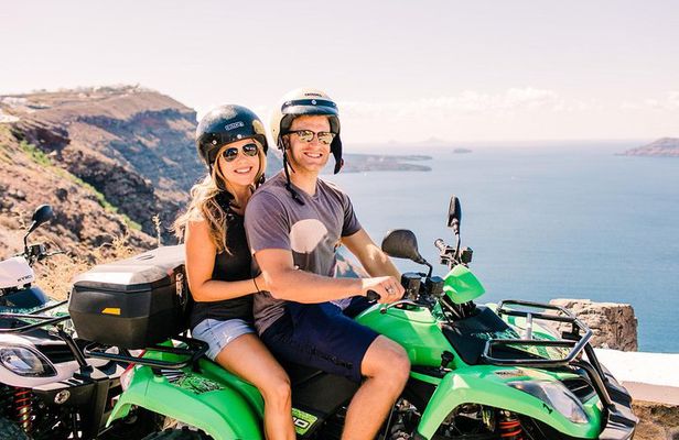 Santorini ATV-Quad Experience Tour + Transportation