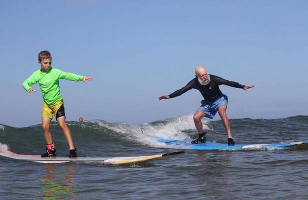 Family Surf Lessons in Kihei at Kalama Park