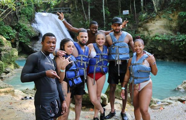 Blue Hole Water Falls (From Montego Bay & Falmouth) Private