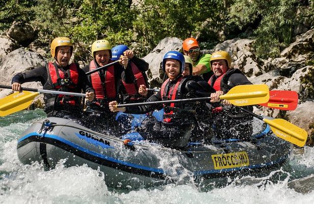 Adventure Rafting with Photo Service in Bovec