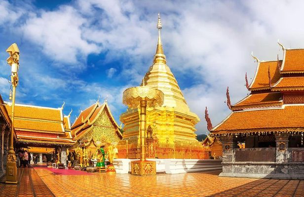 Chiang Mai Best City Tour with Doi Suthep, Pha Lat & Chedi Luang