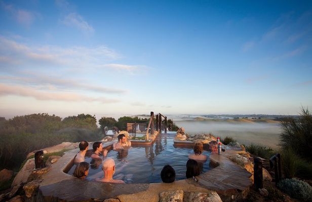 Peninsula Hot Springs and Beach Boxes Day Trip from Melbourne