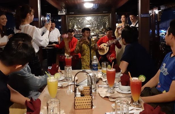 Private Saigon by night at Bitexco & Dinner Cruise