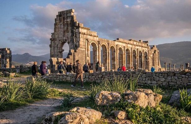 A day trip from FEZ through MEKNES - VOLUBILIS - MOULAY IDRISS