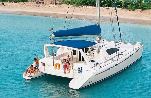 Private Luxury Catamaran Yacht. Full or Half Day Charter - Sail, Beach, Snorkel.