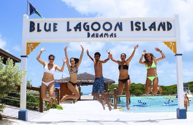 Blue Lagoon Island Beach Day from Nassau