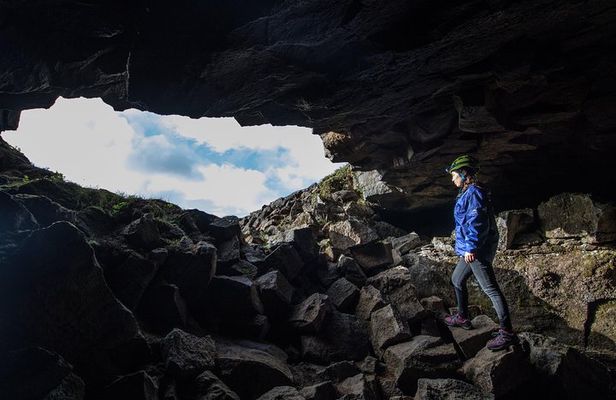 Lava Tunnel Caving with Transfer | Small Group