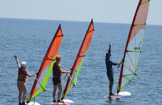 Santorini Windsurfing lessons