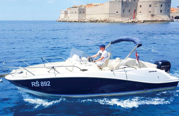 Dubrovnik Speedboat Quicksilver 675 Private Tours