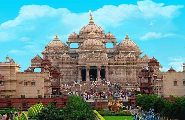 Akshardham: Exhibition, Light and Water Show with Transfers