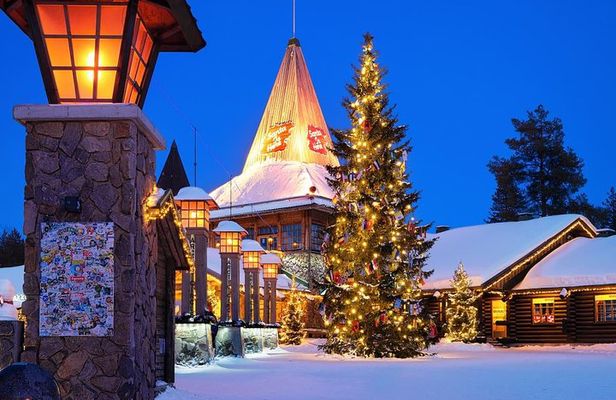 Arctic Magic: Santa's Village, Snowmobiling & Glass Igloo Lunch