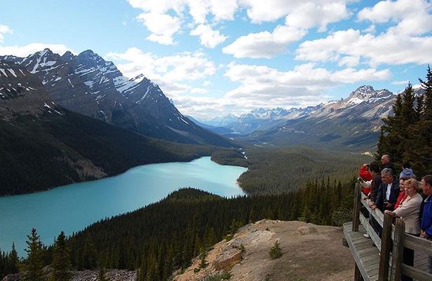 Western Trails - One Way Vancouver To Calgary Rockies Bus Tour
