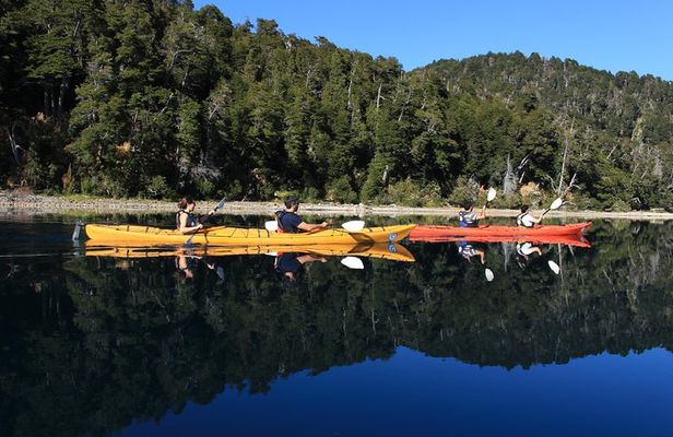 Kayak experience with refreshments.
