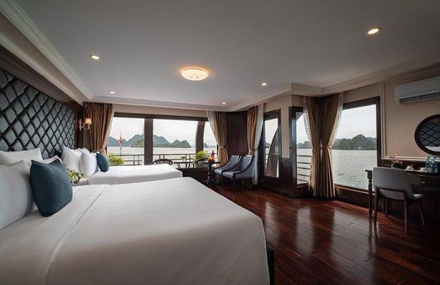 HaLong - LanHa Bay 1 Night On The 2nd Deck with La Pandora Cruises