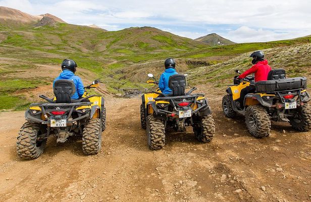 Twin Peaks ATV Iceland Adventure from Reykjavik