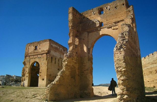 Fez Ramparts King palace jewish Quarter Merinides Tour tanneries