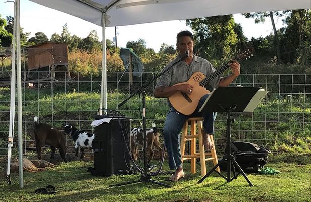 Sunset Maui Goat Yoga with Live Music