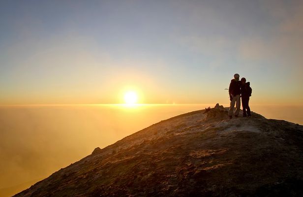 ETNA - Sunset at high altitude