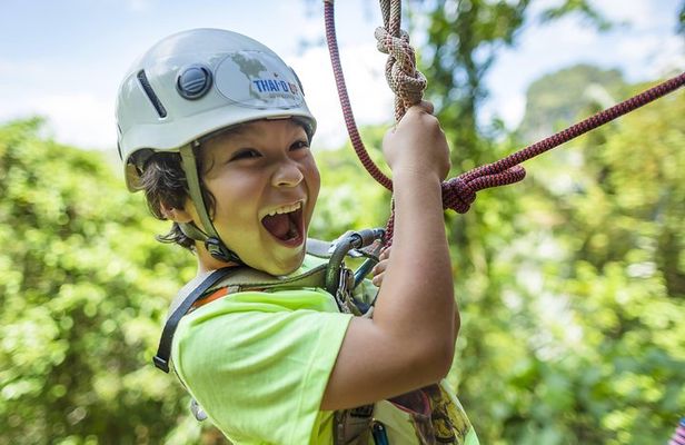 Zone A + B PACKAGE Zipline Adventure Experience