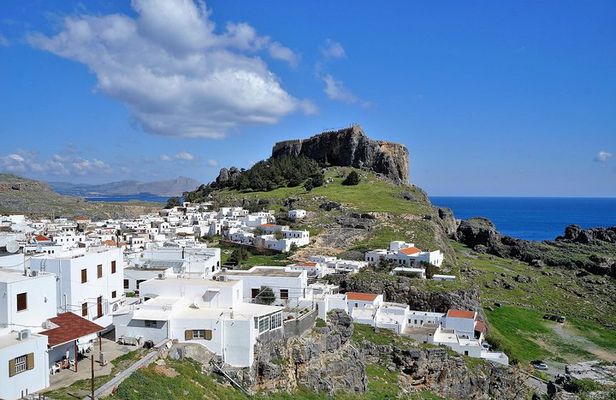 BEST OF LINDOS & RHODES - PRIVATE TOUR - SHORE EXCURSION - HALF DAY - 4 People