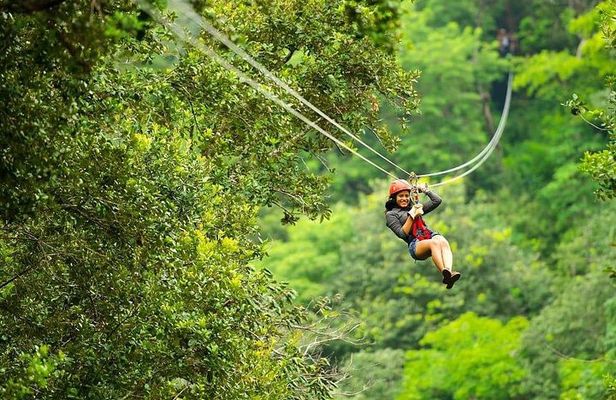 The Amazing Mega Combo Adventure(water Slide,Zipline,Hot Springs)