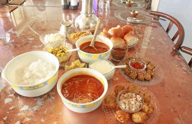 Authentic Maharashtrian Home-Made Meal with a Local