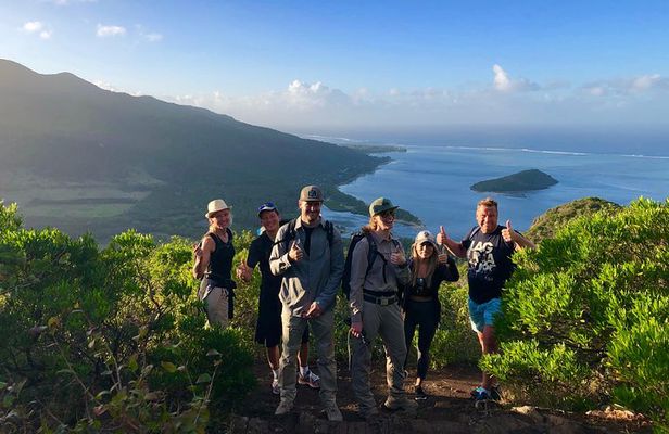 Hiking and Climbing UNESCO Le Morne Brabant 
