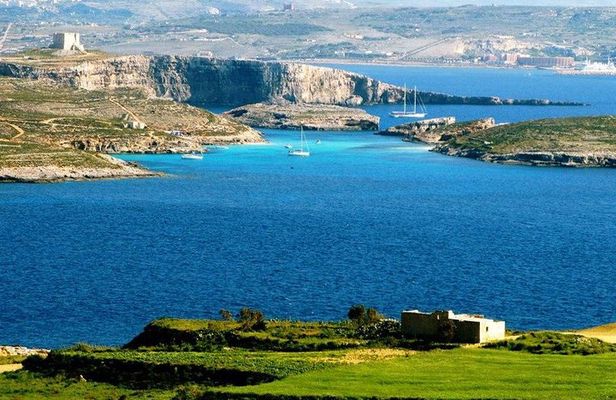 Sliema Cruise to Gozo, Comino and Blue Lagoon in Beautiful Malta