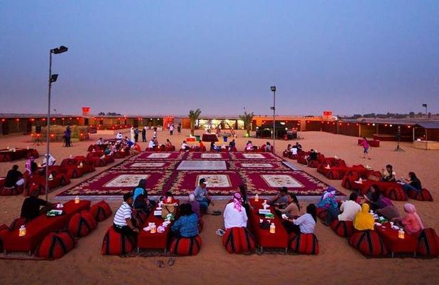 Dinner in Dubai Desert with Camel Ride, BBQ Dinner and Belly Dance