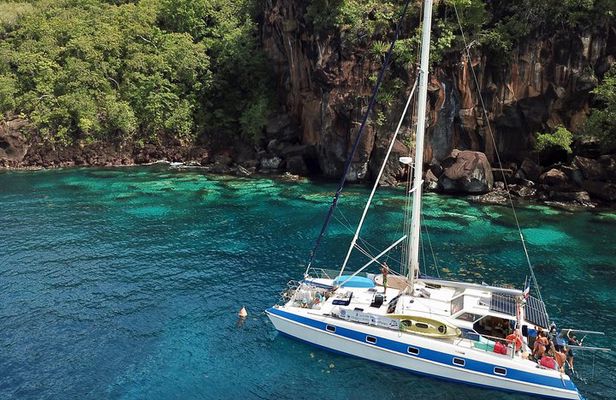 Diving and / or snorkeling day from a catamaran