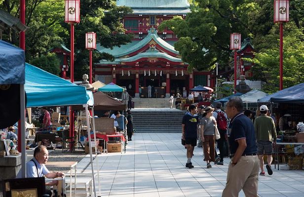 Traditional Antiques Market Tour Tokyo