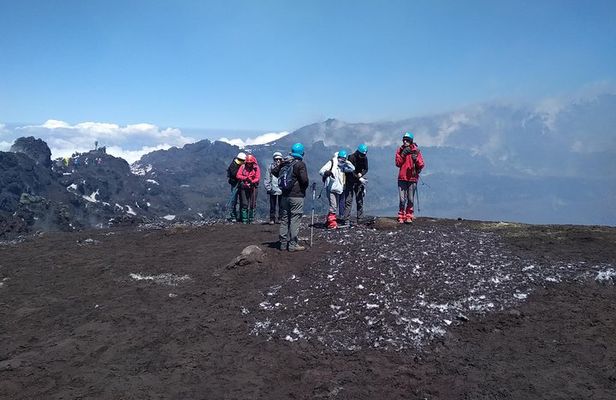 Etna: Cable Car & Hiking Tour to Summit