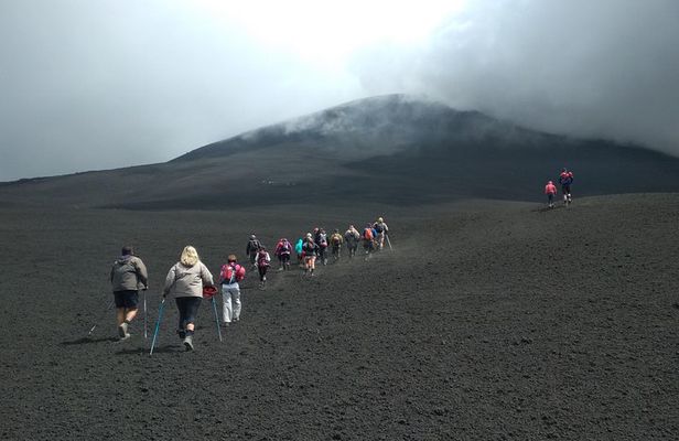 Etna: Cable Car & Hiking Tour to Summit
