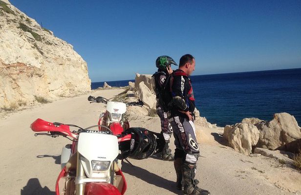 full day off road motorcycle adventure, Cabo Pulmo or Santiago waterfalls