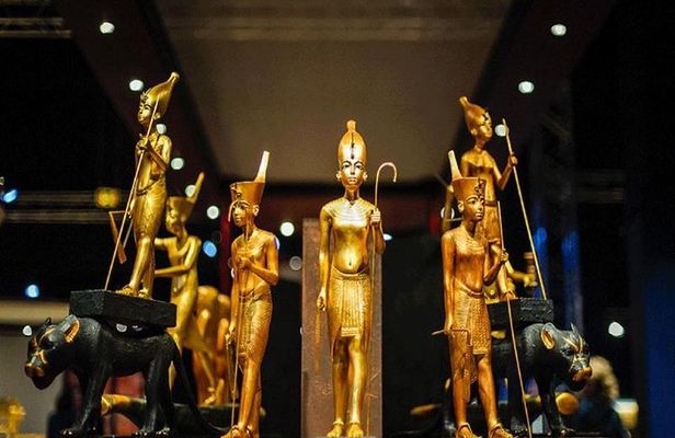 The Giza Pyramids & The museum of Egyptian civilization