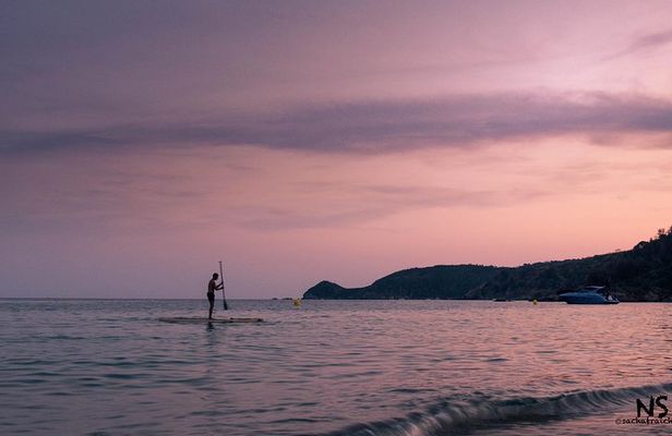 SUNSET TRIP IN KAYAK & PADDLE (Pampelonne beach - Cap Camarat)