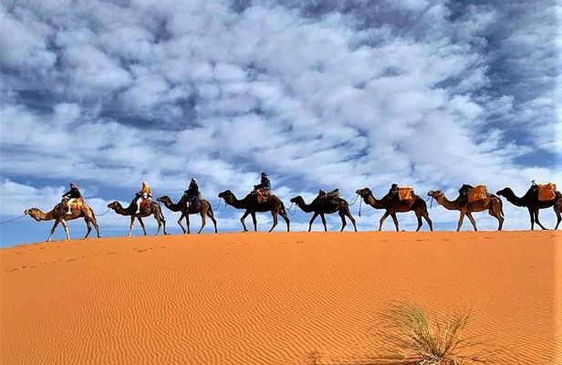 Tangier to Sahara desert with overnight stay in desert camp 4 days