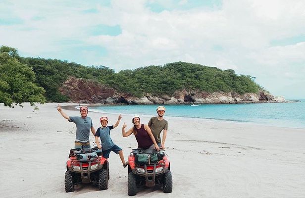 3 Hour ATV Secluded Beach Tour from Tamarindo, Flamingo, Conchal & Grande