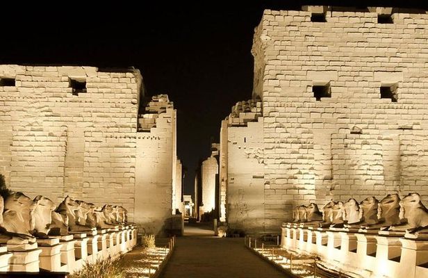 Sound and Light Show at Karnak Temple