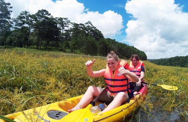 Hike and Kayak with exploring Tuyen Lam Lake in Da Lat