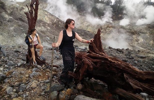 volcano hike and jungle trekking adventure
