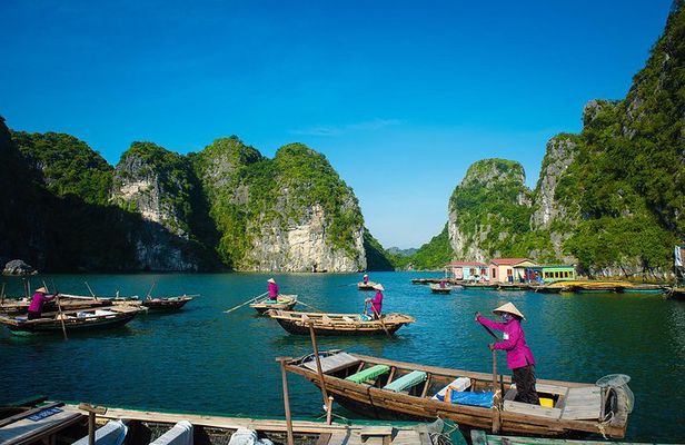 Ha Long Bay tour from Ha Noi with 6 hours cruise